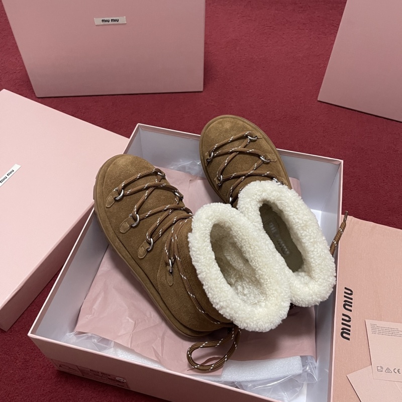 MIU MIU SUEDE ANKLE BOOTS