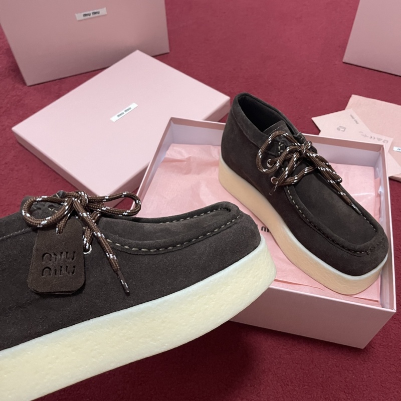 Miu Miu Suede Desert Boots
