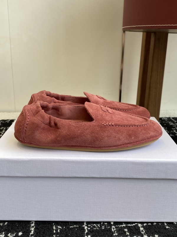 CELINE ADAM LOAFER IN SUEDE CALFSKIN
