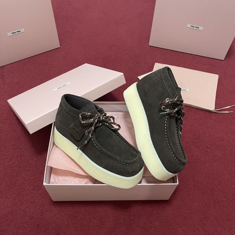 Miu Miu Suede Desert Boots