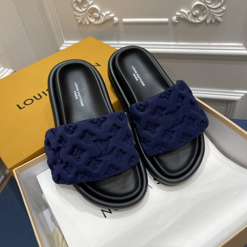 LV POOL PILLOW COMFORT MULE