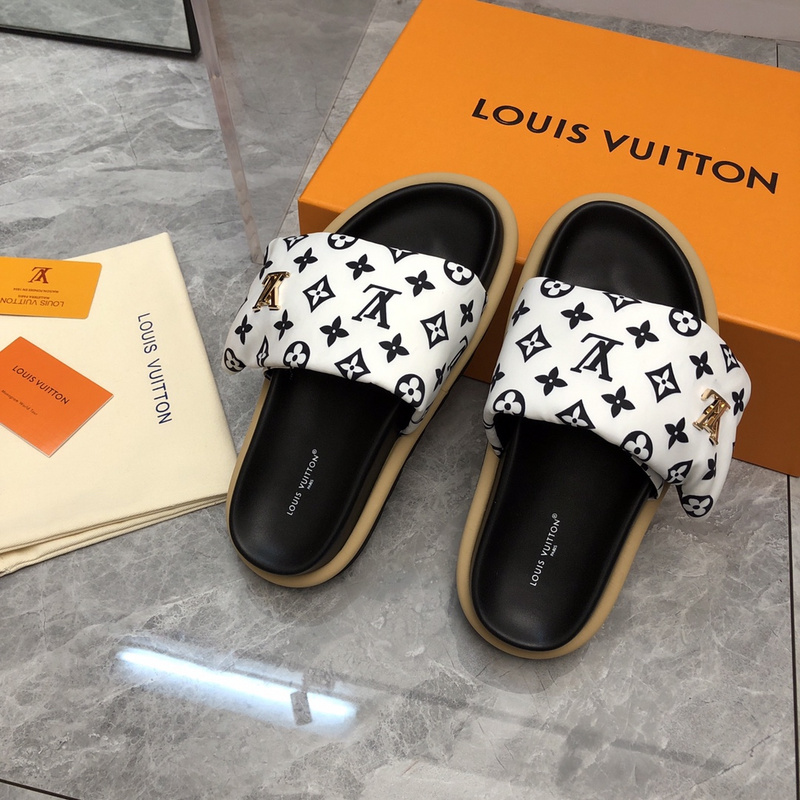 LV POOL PILLOW COMFORT MULE