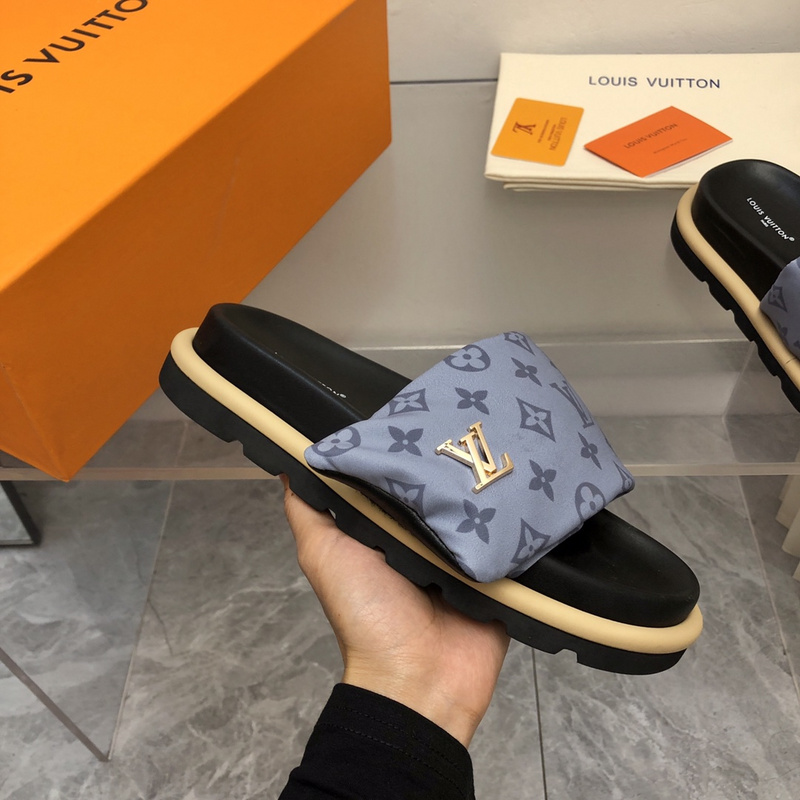 LV POOL PILLOW COMFORT MULE
