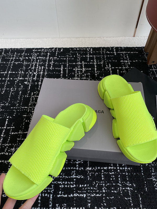 Balenciaga Speed 2.0 Recycled Knit Slide Sandals