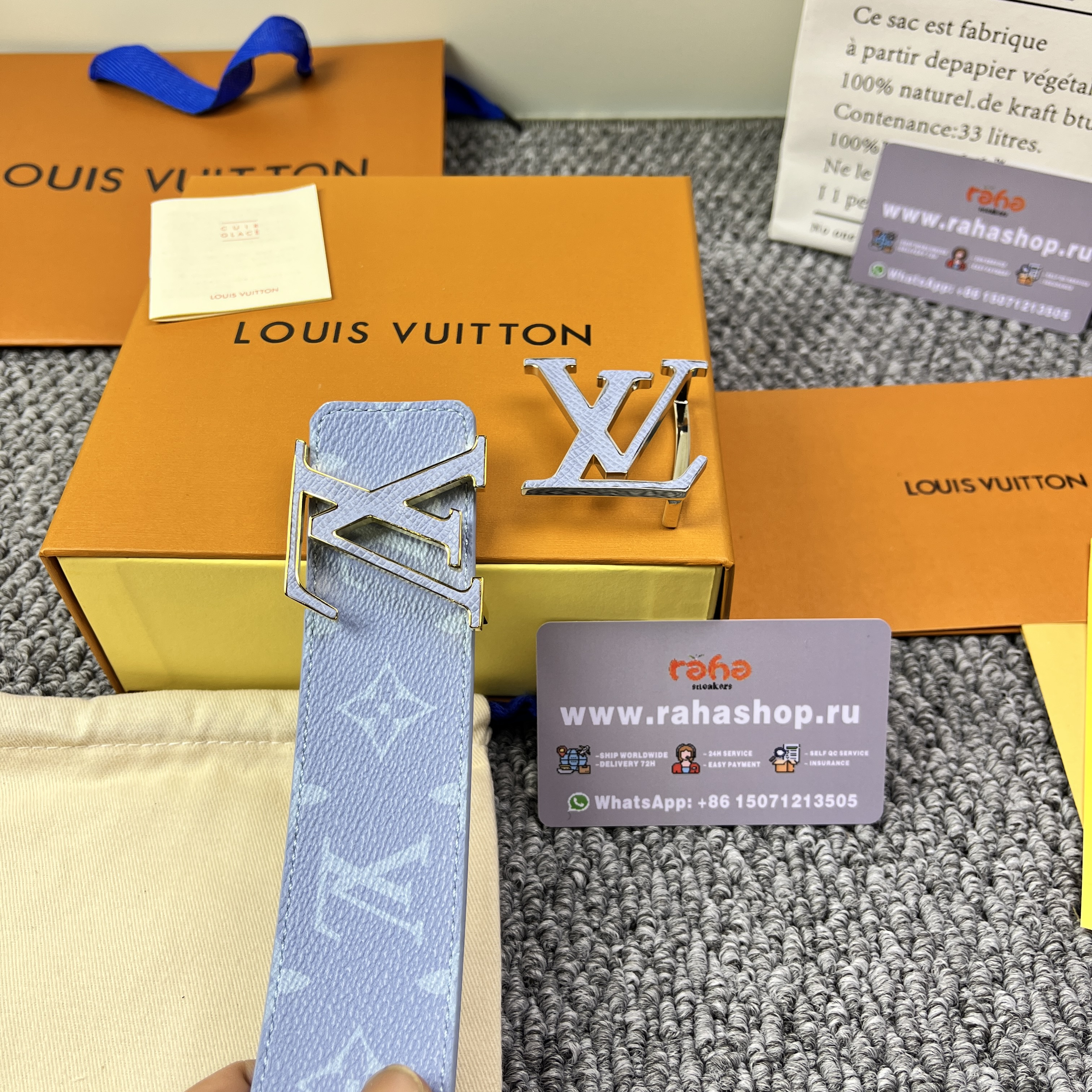 LV Initiales 40mm Reversible Belt