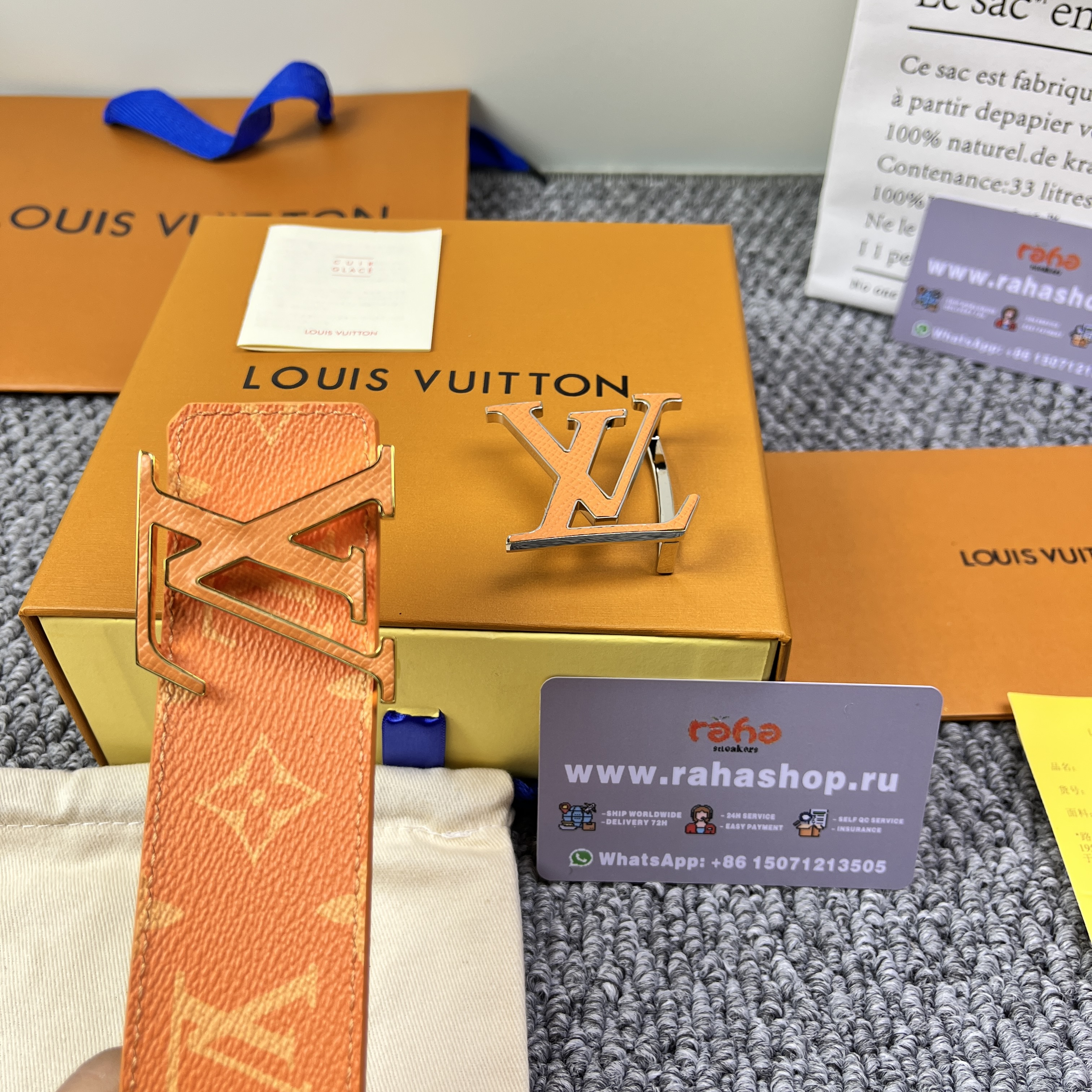 LV Initiales 40mm Reversible Belt