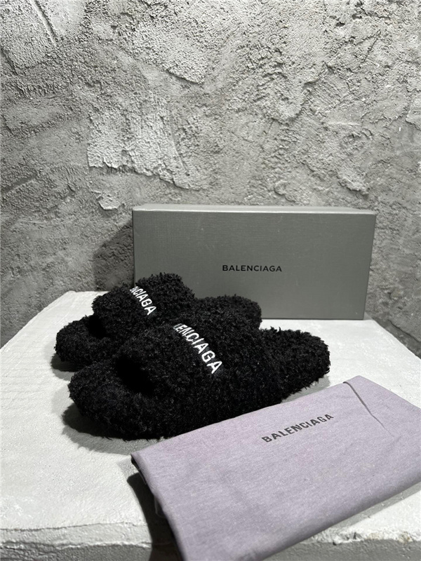 Balenciaga wool Slippers