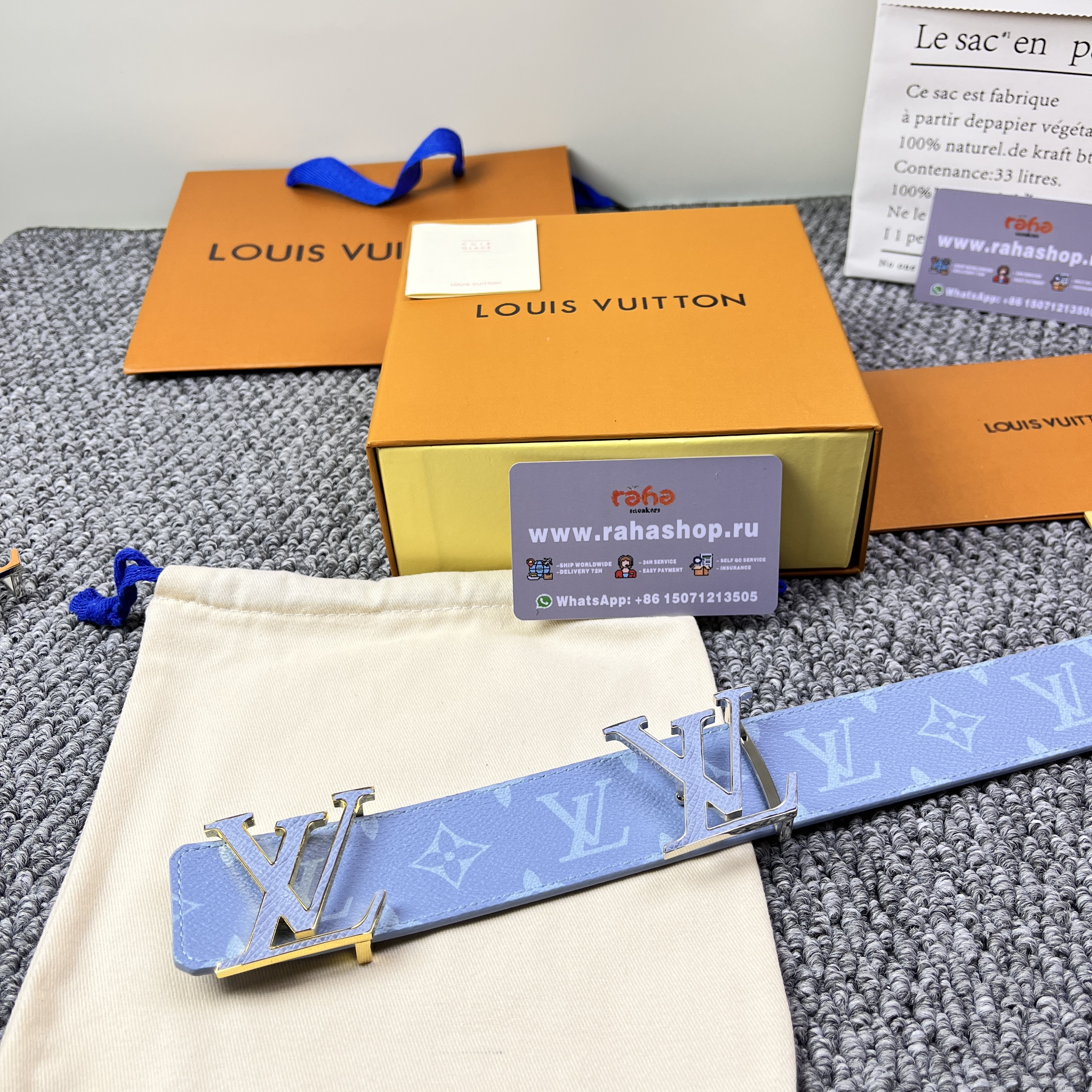 LV Initiales 40mm Reversible Belt