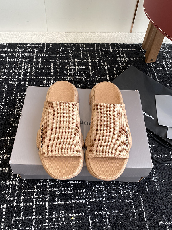 Balenciaga Speed 2.0 Recycled Knit Slide Sandals