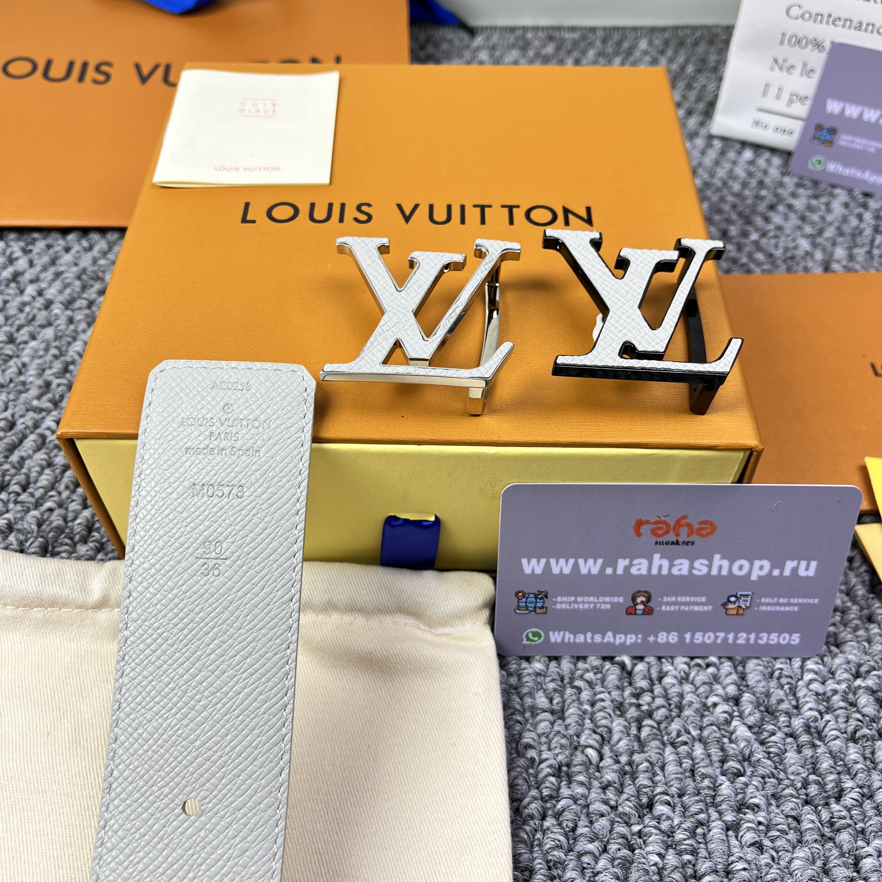 LV Initiales 40mm Reversible Belt