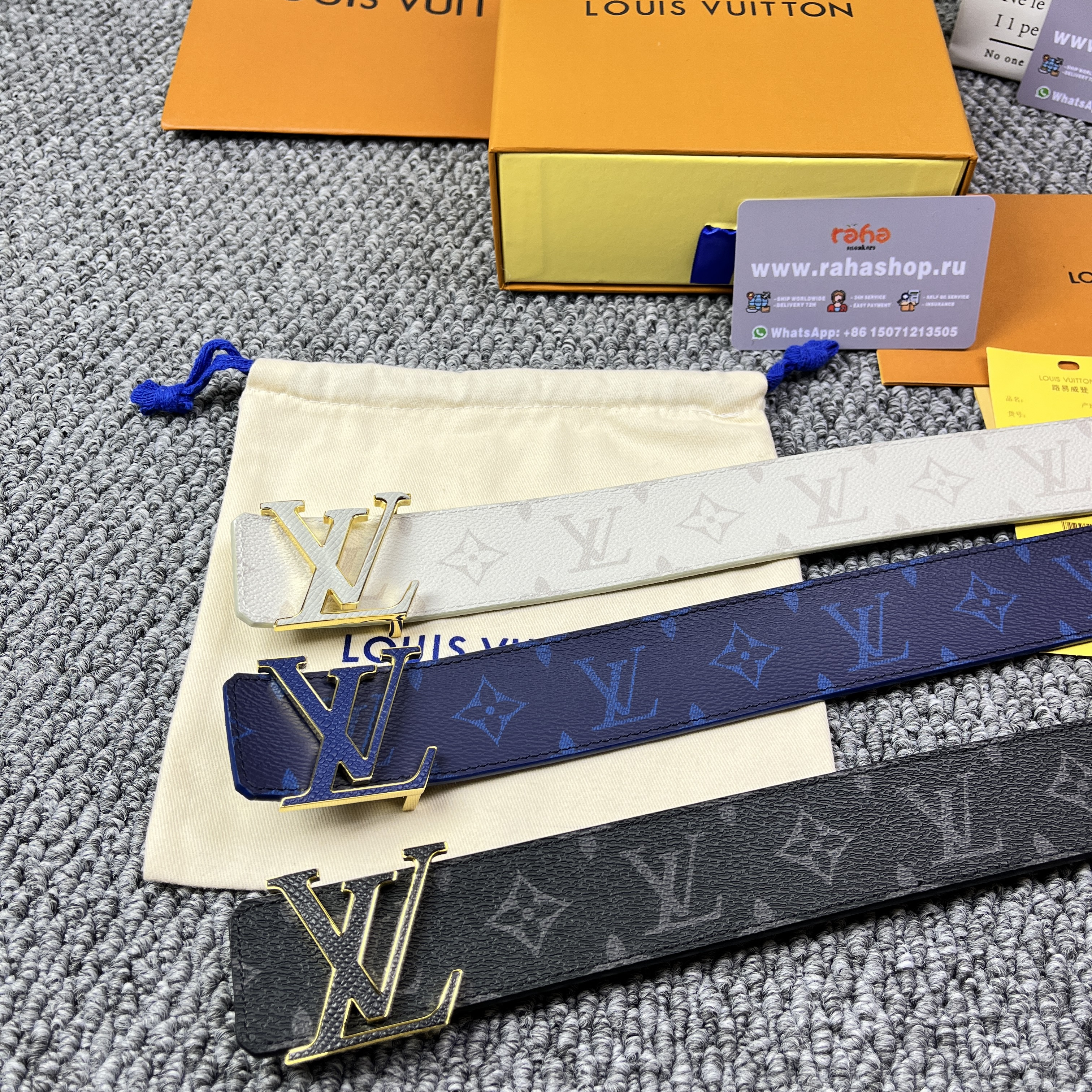 LV Initiales 40mm Reversible Belt
