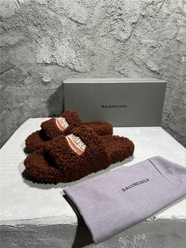Balenciaga wool Slippers