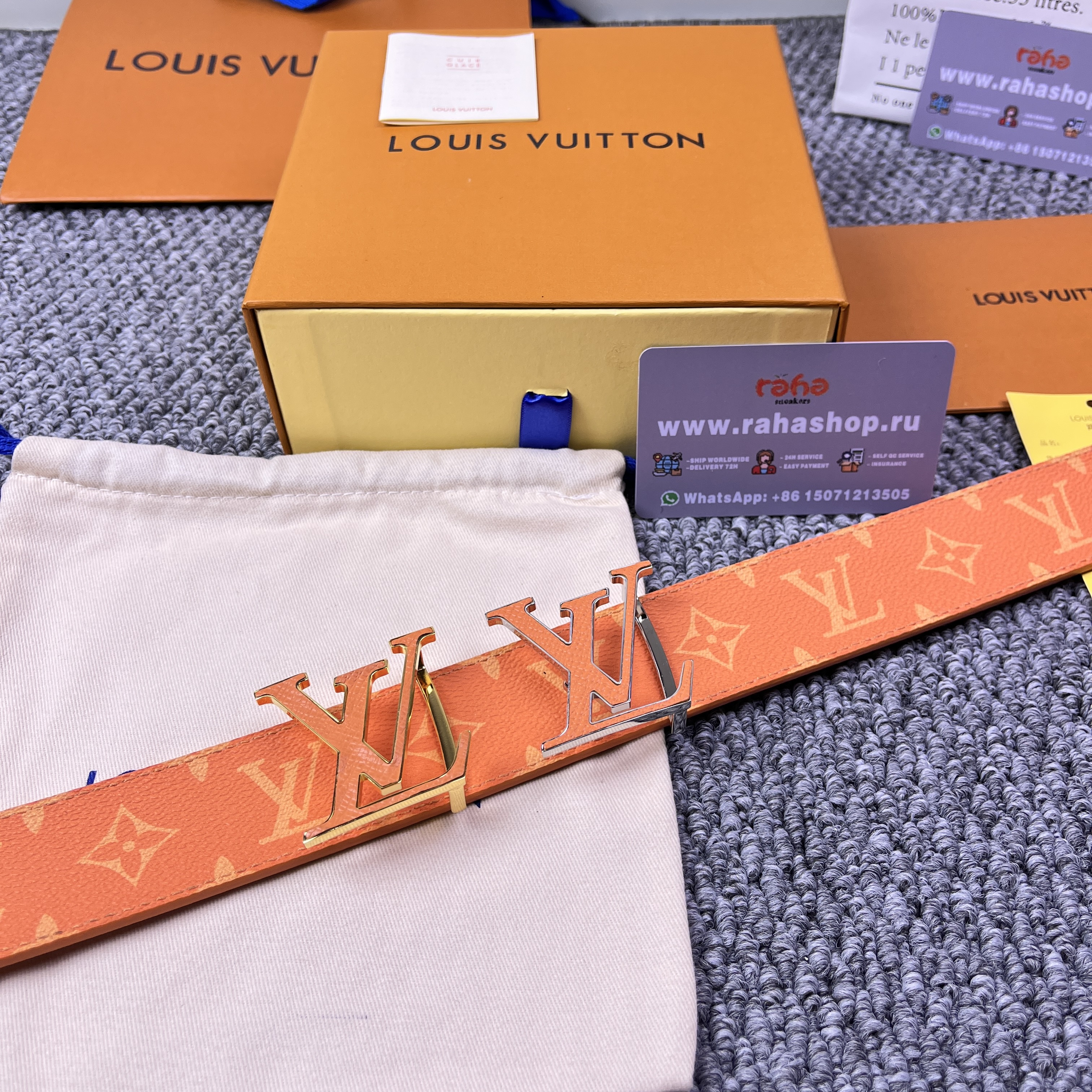 LV Initiales 40mm Reversible Belt