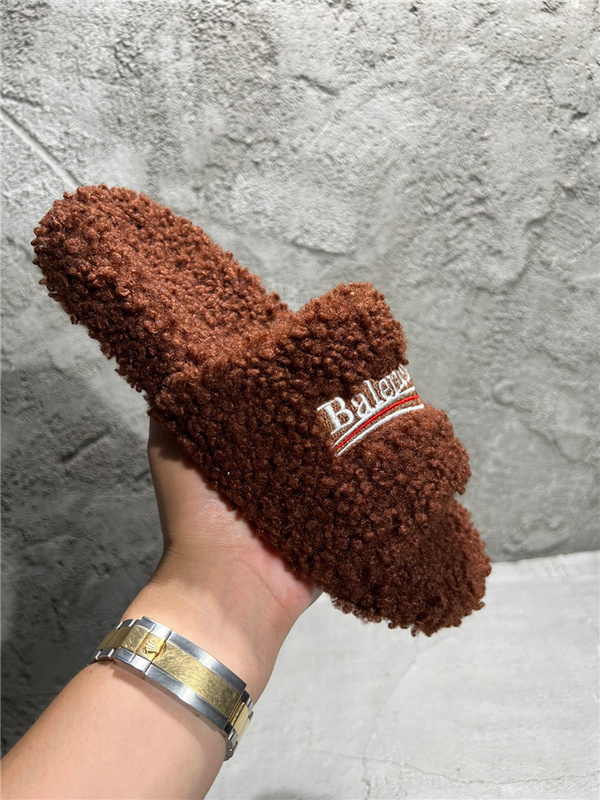 Balenciaga wool Slippers