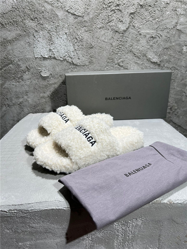 Balenciaga wool Slippers