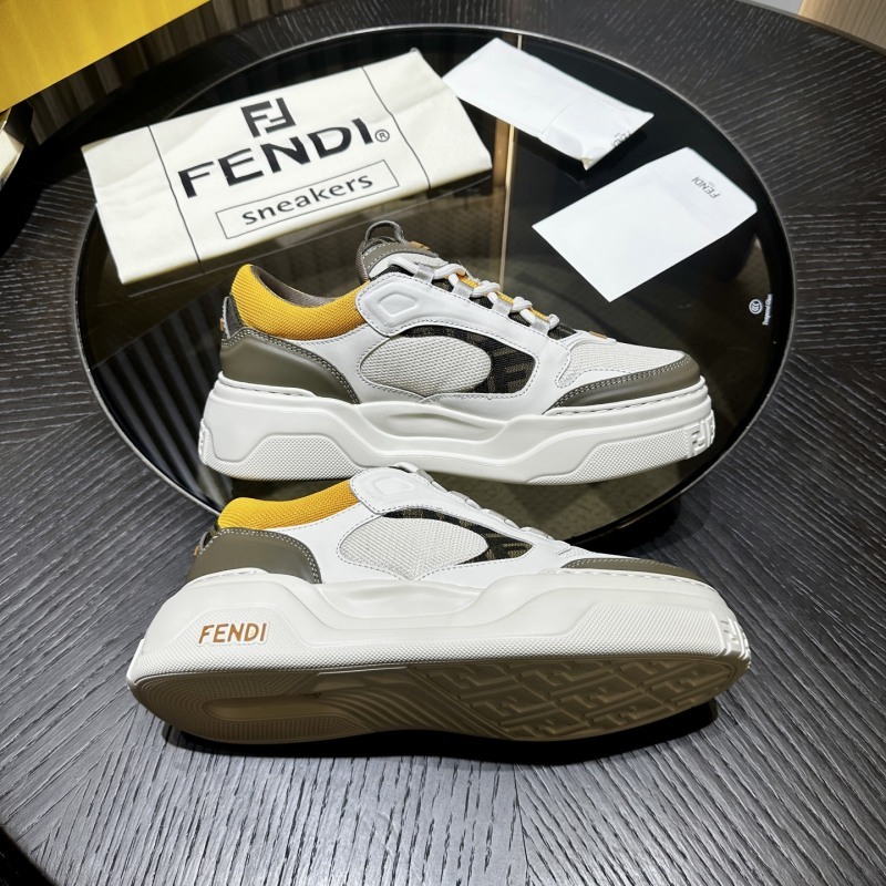 Fendi Force sneakers Leather Brown