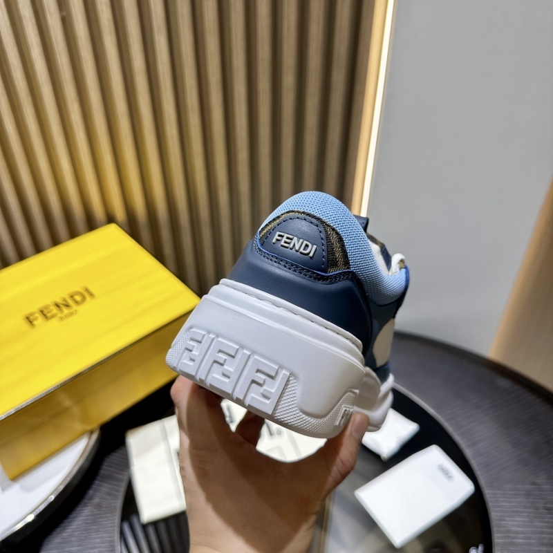 Fendi Force sneakers Leather Blue