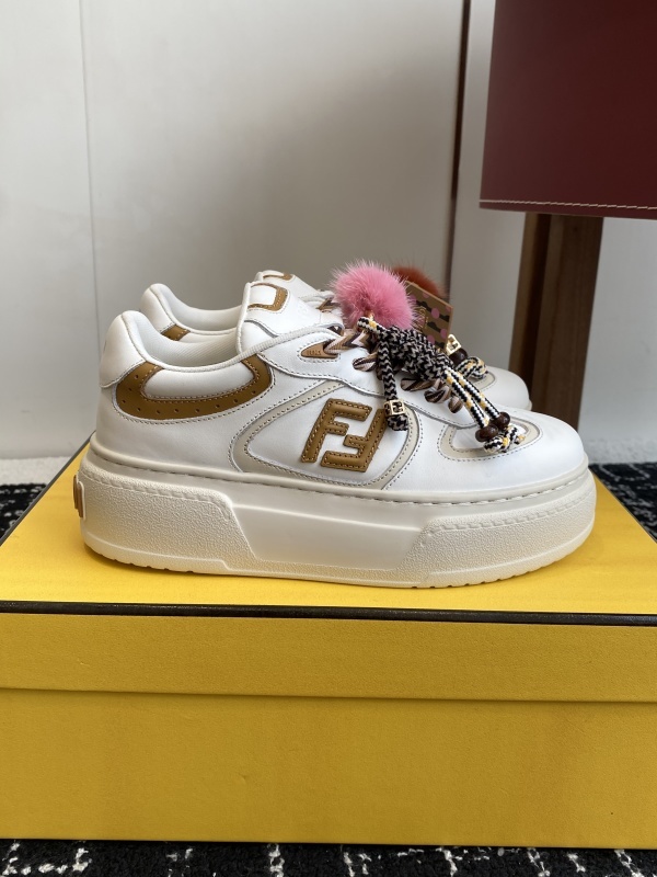 Fendi Match Leather White