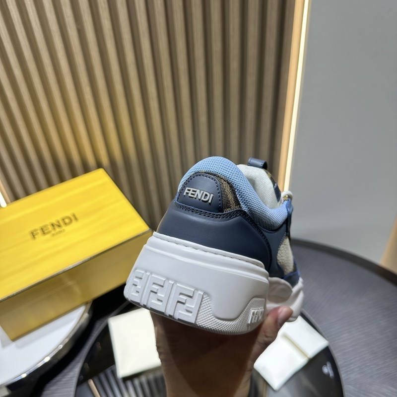 Fendi Force sneakers Leather Blue
