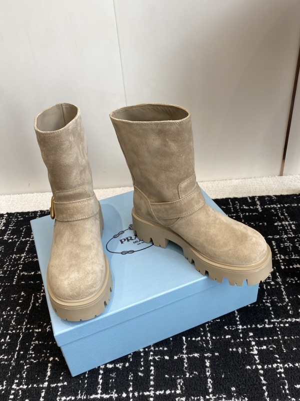 Prada Light Brown Boots
