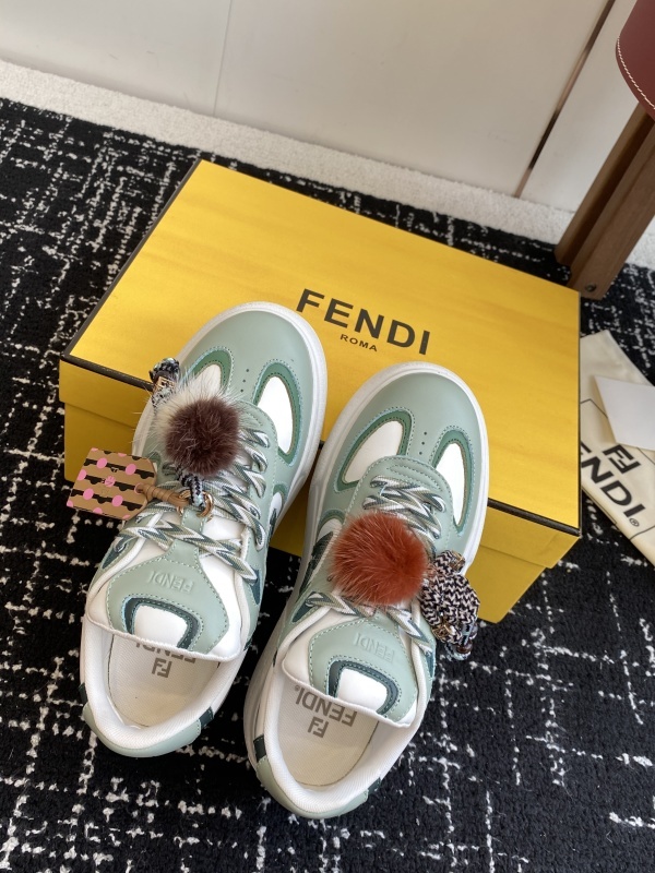 Fendi Match Leather Green
