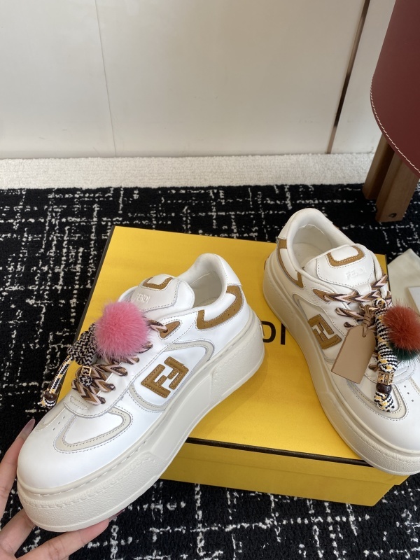 Fendi Match Leather White