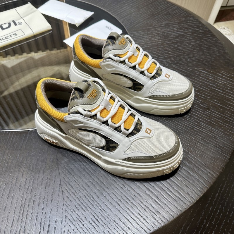 Fendi Force sneakers Leather Brown