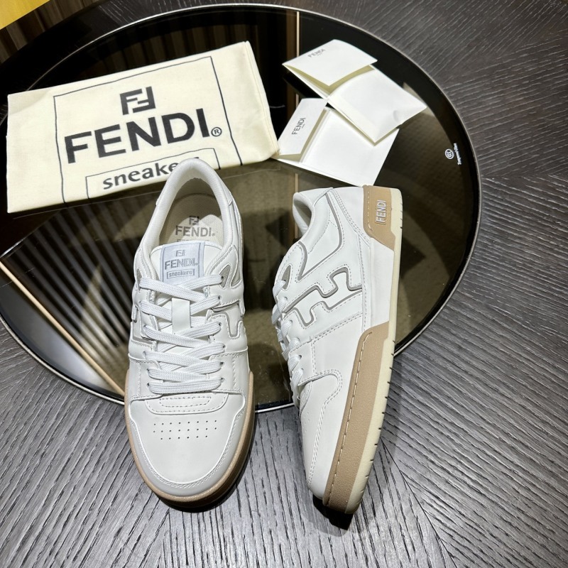 Fendi Match Leather White