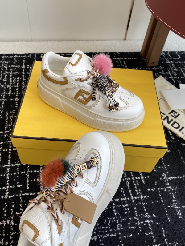 Fendi Match Leather White