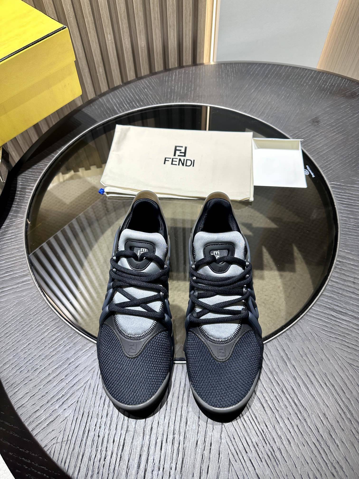 Fendi Tag Sneakers