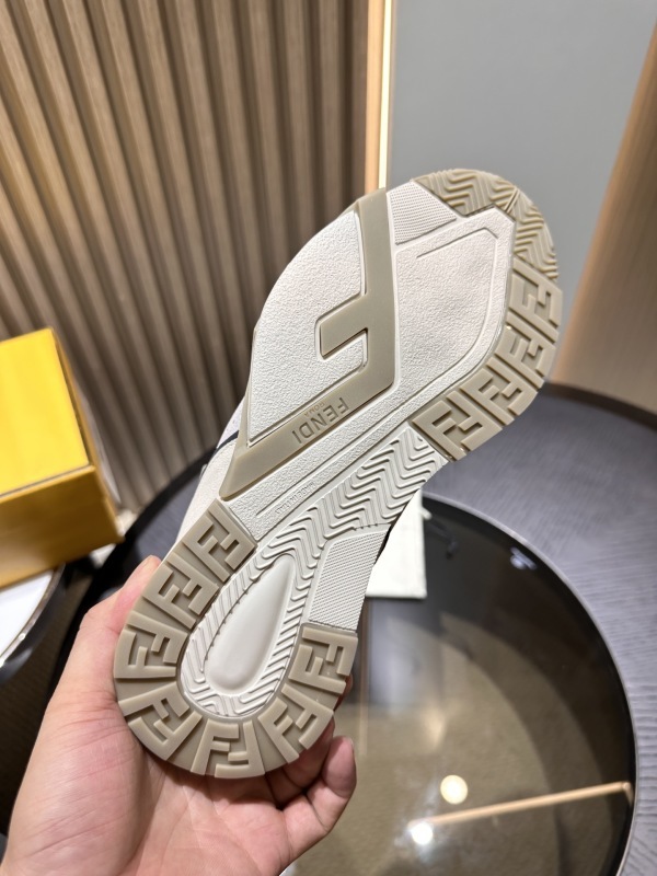 Fendi Flow Panelled low-top Sneakers