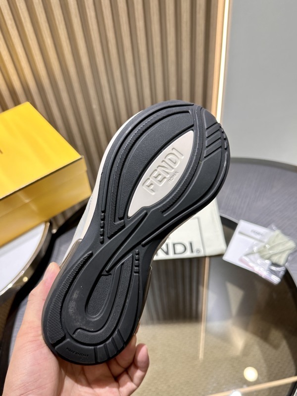 Fendi Gray Sneakers