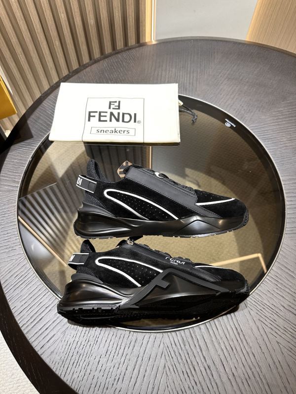 Fendi Flow Black Sneakers