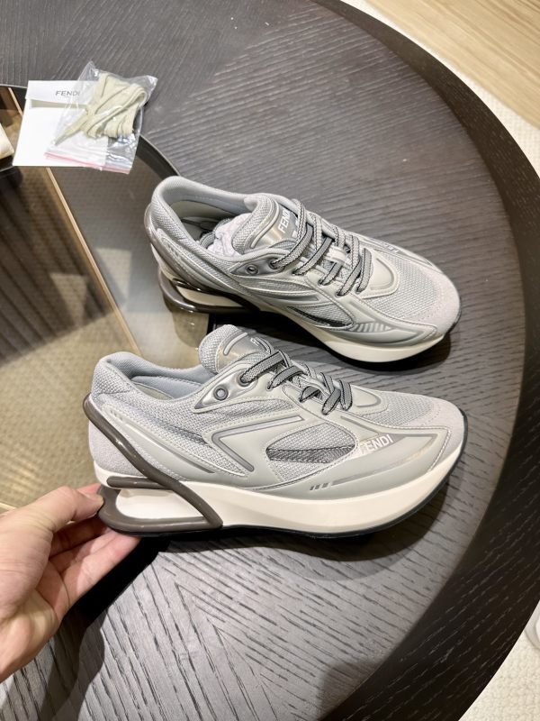 Fendi Gray Sneakers