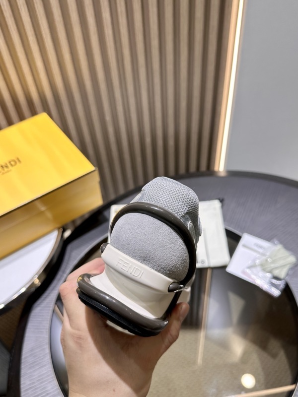 Fendi Gray Sneakers