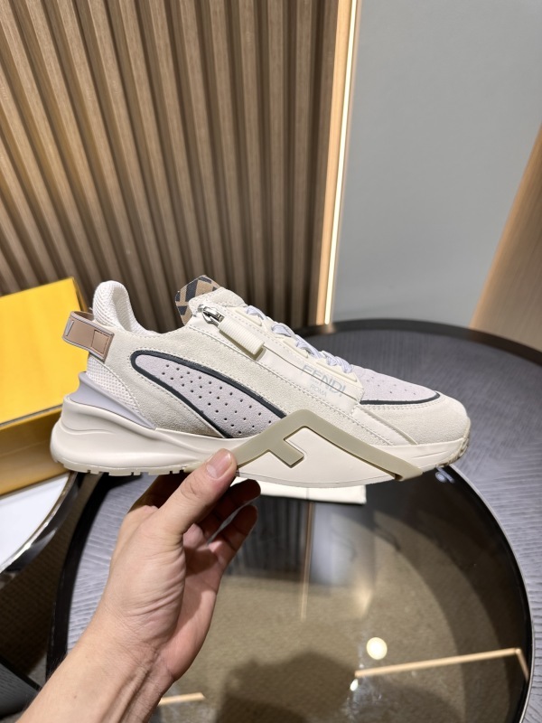Fendi Flow Panelled low-top Sneakers
