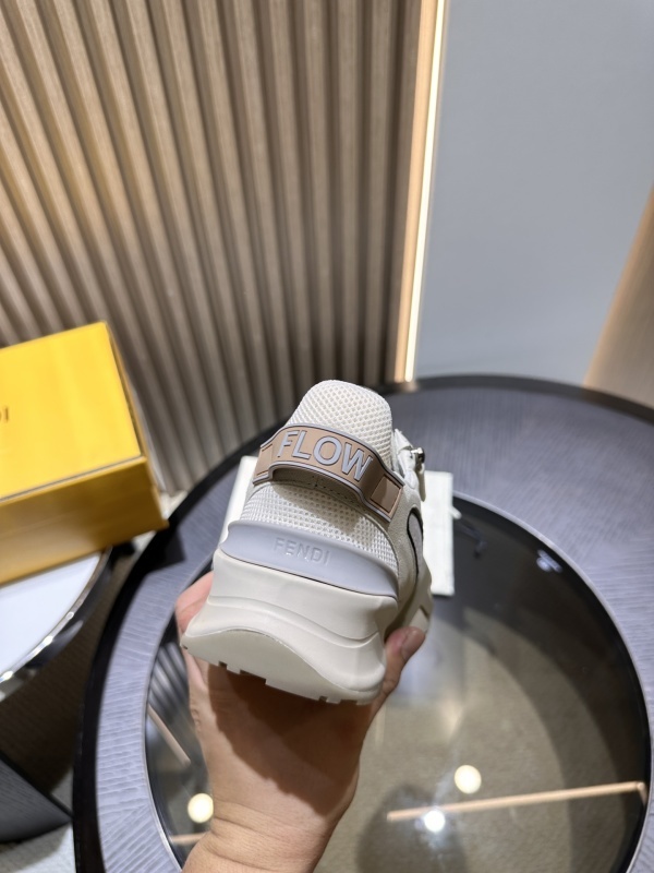 Fendi Flow Panelled low-top Sneakers