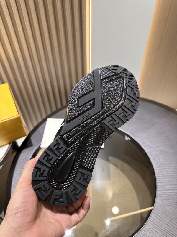 Fendi Flow Black Sneakers