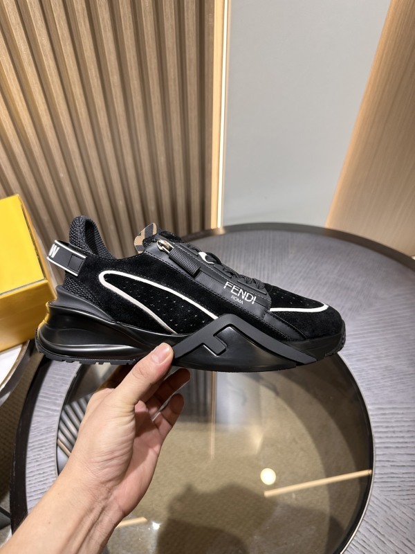 Fendi Flow Black Sneakers