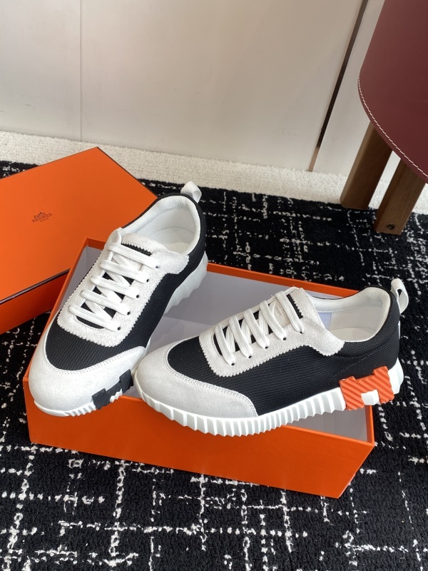 Hermes Bouncing Leather Trainers