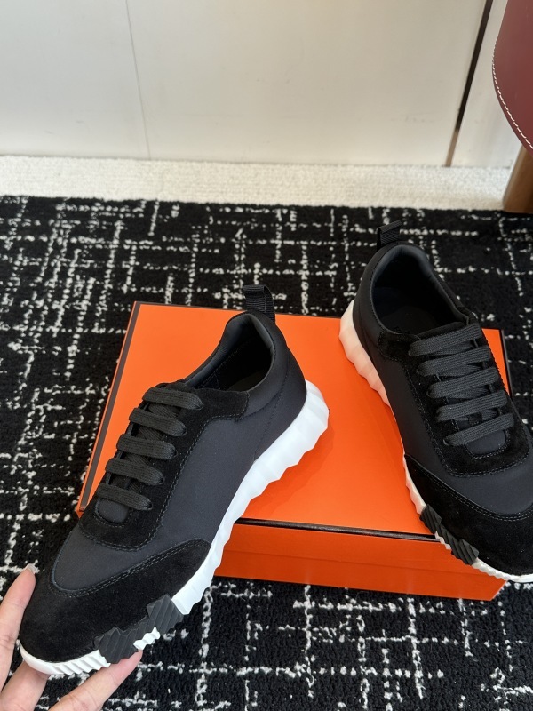 Hermes Bouncing Leather Trainers