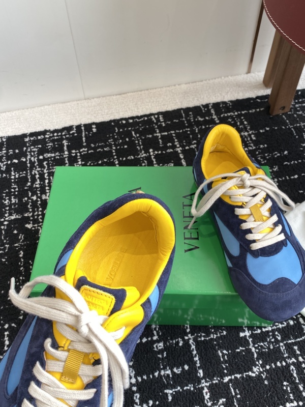 Bottega Veneta Orbit Flash Suede-trimmed Sneakers