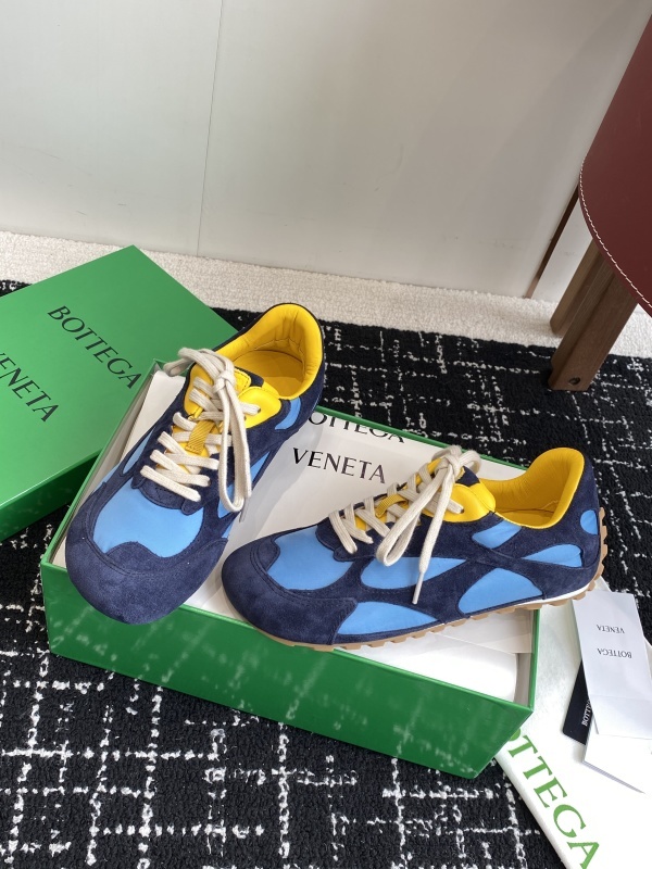 Bottega Veneta Orbit Flash Suede-trimmed Sneakers