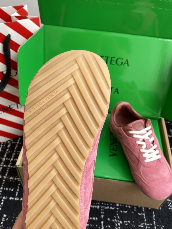 Bottega Veneta Orbit Flash Leather-trimmed Suede Sneakers