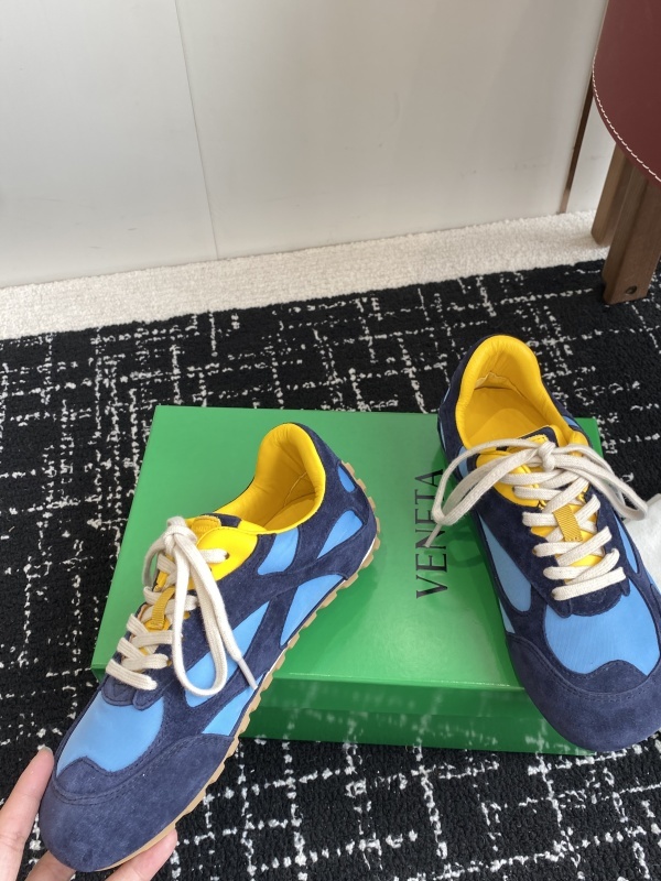 Bottega Veneta Orbit Flash Suede-trimmed Sneakers