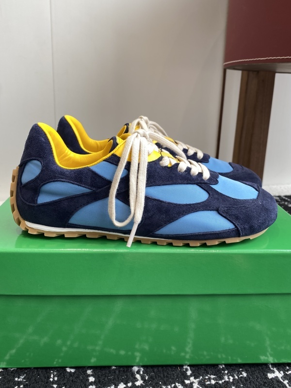 Bottega Veneta Orbit Flash Suede-trimmed Sneakers