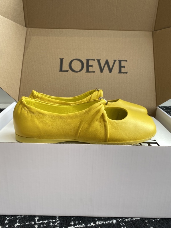 Loewe Pebble Ballerinas