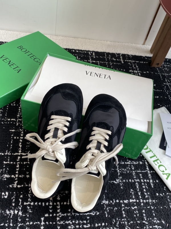 Bottega Veneta Orbit Flash Suede Sneakers