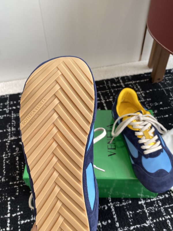 Bottega Veneta Orbit Flash Suede-trimmed Sneakers