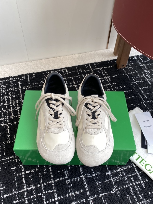 Bottega Veneta Orbit Flash Suede Sneakers